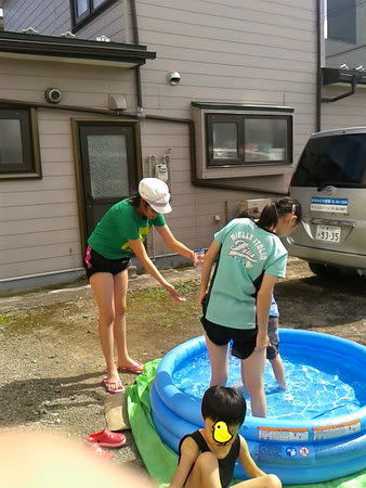 水遊び 室蘭 マイルストーンブログ