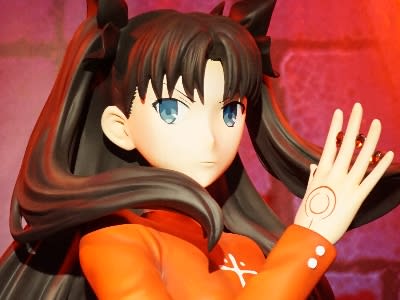 遠坂凛やアーチャー、セイバーの等身大フィギュアも展示!Fate/stay