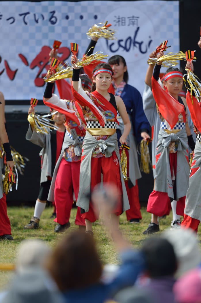 神田エンジェルス 第12回 湘南よさこい祭り15 魚ちゃんのよさこいコーナー