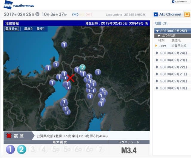 気になる地震頻発 ジオ ジャパン絶景列島 北磁極が急激移動 日々の