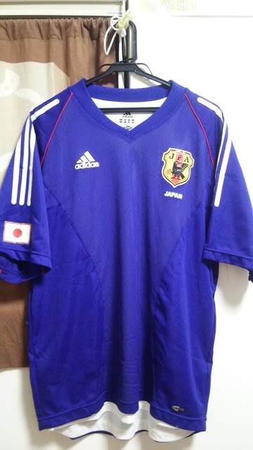 サッカー・フットサル新品未使用 日本代表 ユニフォーム 2001-2002 ヴィンテージ 日韓W杯