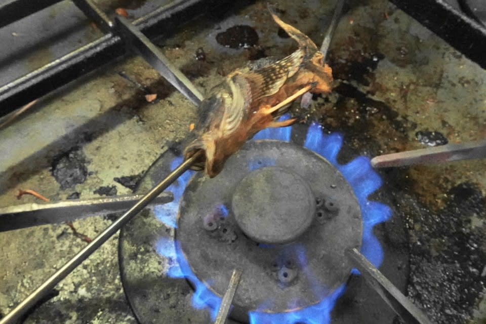 カジカの骨酒美味い O ロ ホ 気ままな遊びの足跡 V