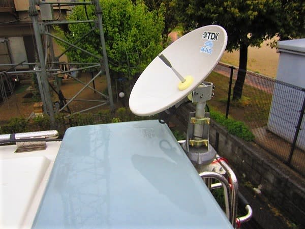 モーターでbsアンテナを回す その2試作 ジルとうなぎの 風に吹かれて気ままにキャンプ