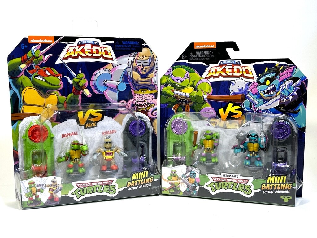 Moose Toys LEGENDS OF AKEDO TMNT VS PACK PART3 - FTS Moose Toys LEGENDS OF AKEDO TMNT VS PACK PART3 - FTS