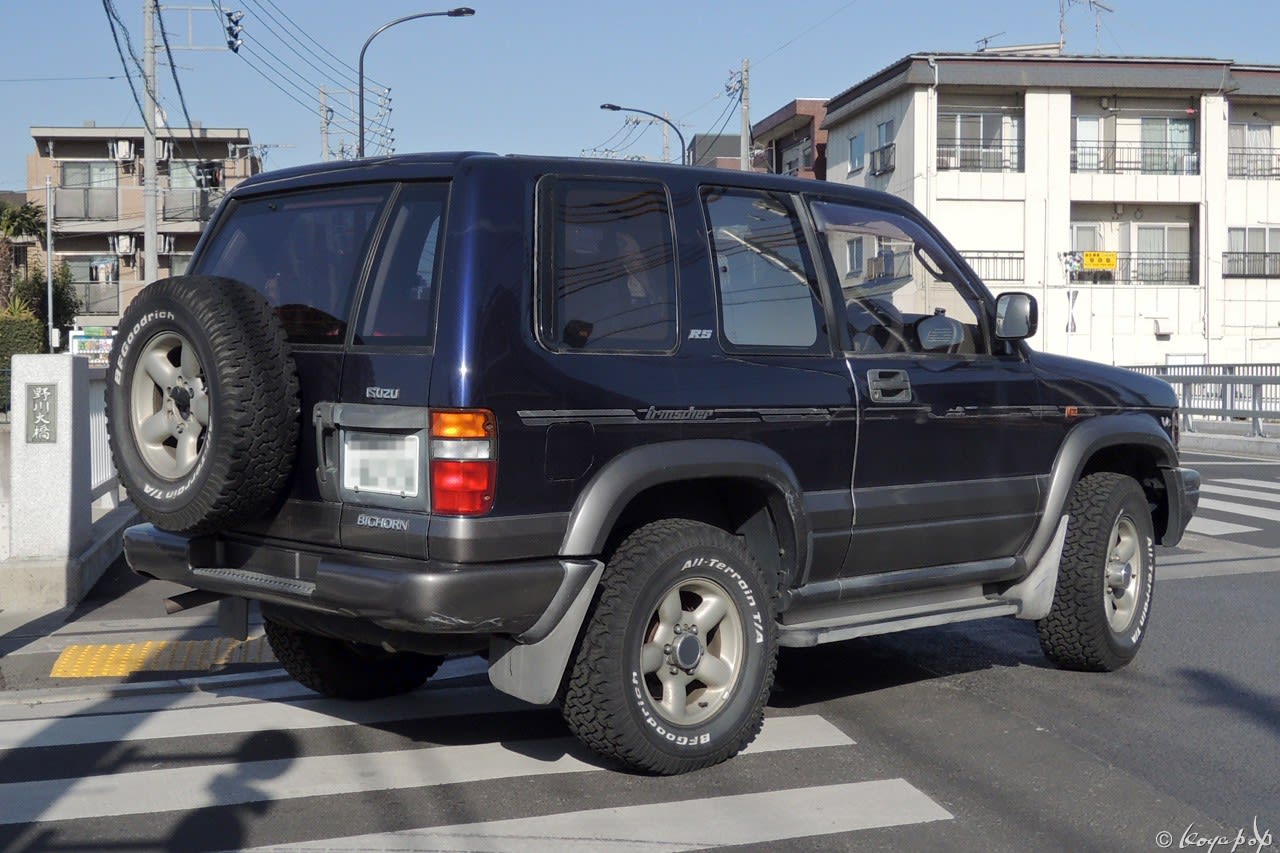 Isuzu Bighorn 1991- 1991年に登場した2代目のいすゞ ビッグ Isuzu Bighorn 1991- 1991年に登場した2代目のいすゞ ビッグ