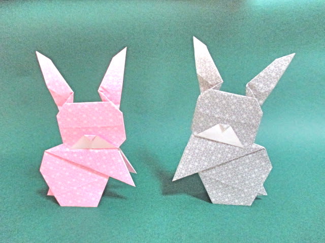 折り紙 ウサギ 折り方動画 創作折り紙の折り方