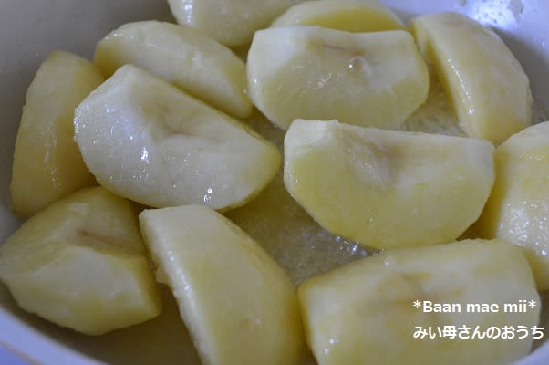 栗原はるみ先生のレシピで タルトタタン みい母さんのおうち Baan Mae Mii