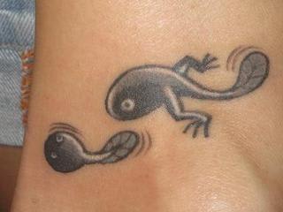 おたまじゃくし Rice Crocker Tattoo