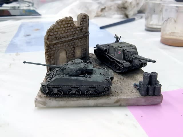 株式会社セガワモデリング ジオラマ教室 1 144スケール戦車のウェザリング 基礎 備忘録 体験記 あんた まるいもの好きだね