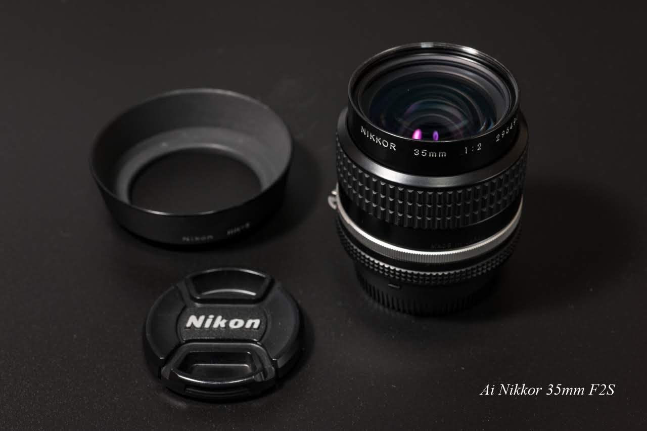 Ai Nikkor 35mm F2を撮る... - with my Cobby