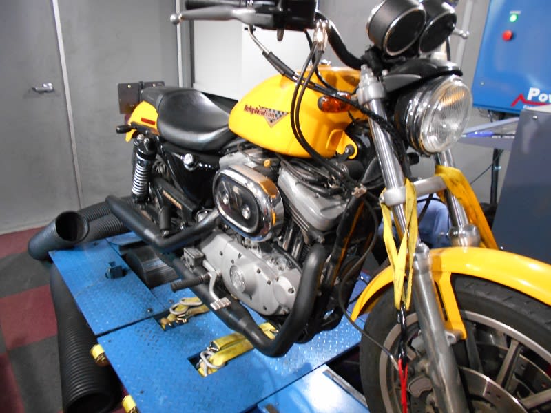 2001年 ｘｌ1200ｓのパワーチェック 4cam好き