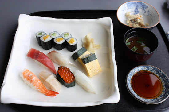 にぎり寿司 ロールケーキ ランチ 日本料理 羽衣 新横浜プリンスホテル 食べ歩きブログ 今日もどこかで