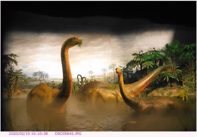 太古の世界の恐竜 ウエスタンリバー鉄道 ６ 都内散歩 散歩と写真
