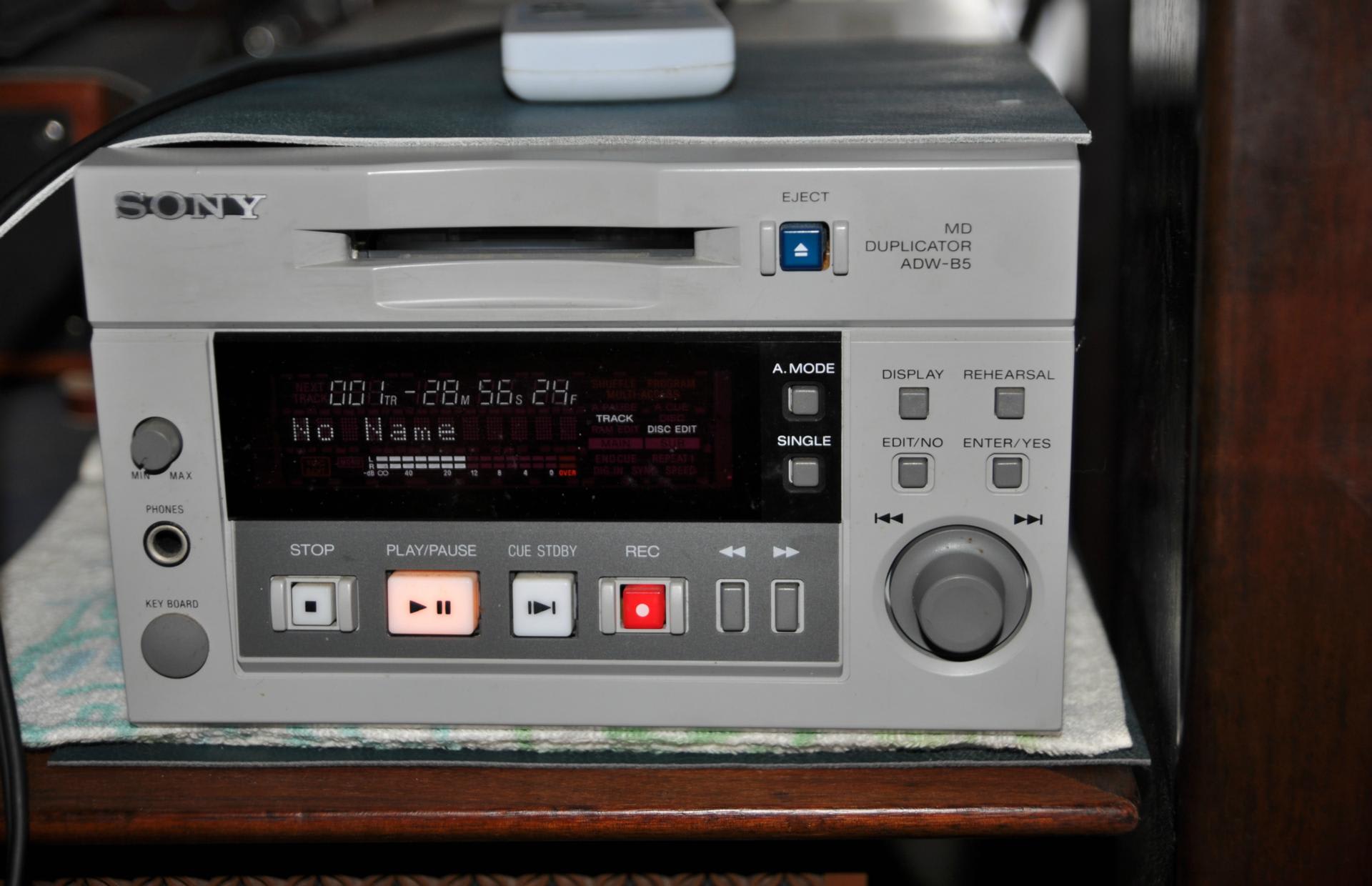 Sony Adw B5はアナログ録音が出来る Mr トレイルのオーディオ回り道