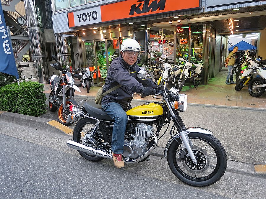 Yamaha Sr400 60th Anniversary 貫禄がありますよね Rider S Land Yoyo ショップ通信