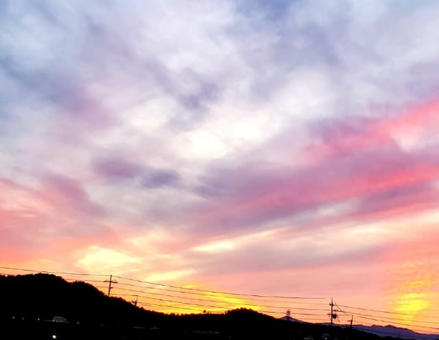 夕焼けシルエット 投稿キャンペーン 私らしく