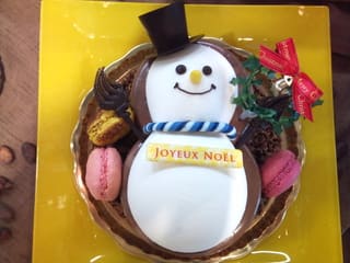 スノーマンのケーキ Patissiere Yoomi Blog パティシエール ユウミ ブログ