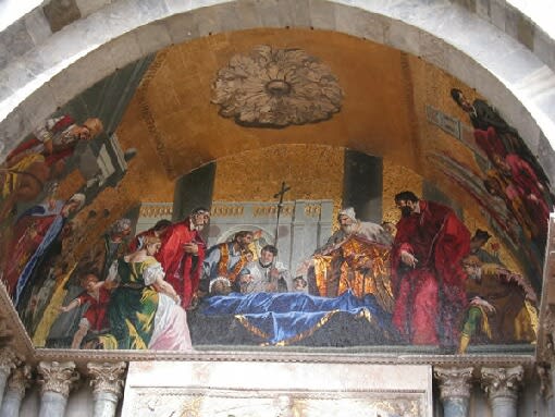 ベネチア「ドゥカーレ宮殿の壁画」
