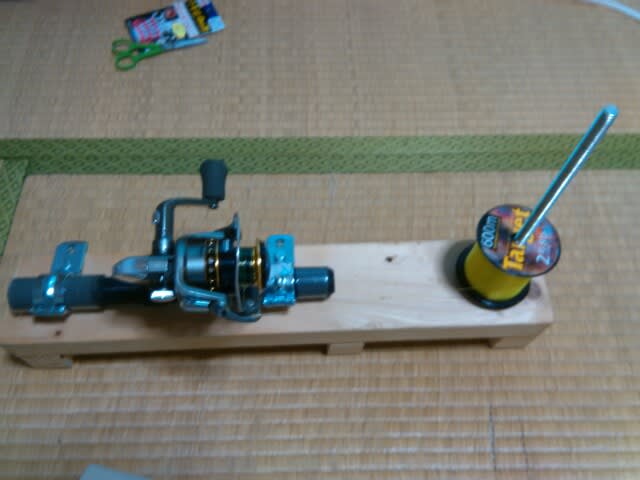 D I Y製作fさんからの糸巻機を使用 松山市近郊 投げサビキ釣り日記