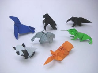 動物の折り紙 創作折り紙の折り方