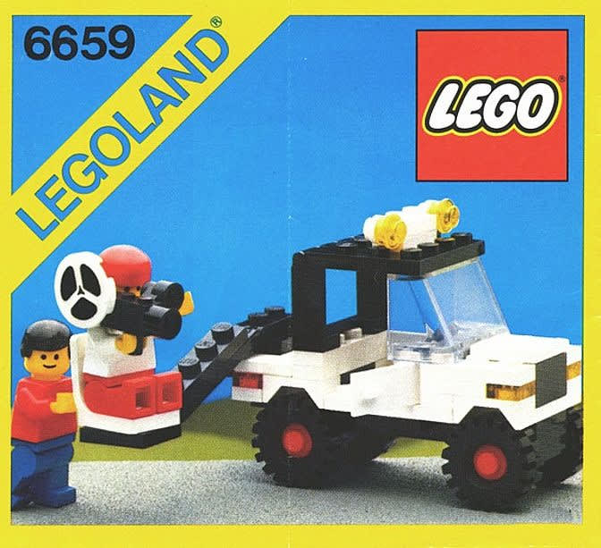 Lego街シリーズ 6659 カメラワゴン車 を作ってみたんですが A の巻 Nagisaの気まぐlego ﾉ
