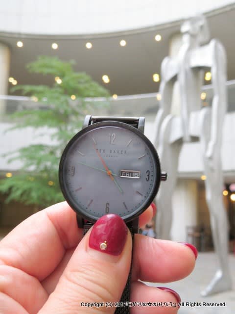 日本上陸！『TED BAKER LONDON』の時計をGET♪@TORQUE新宿ルミネエスト