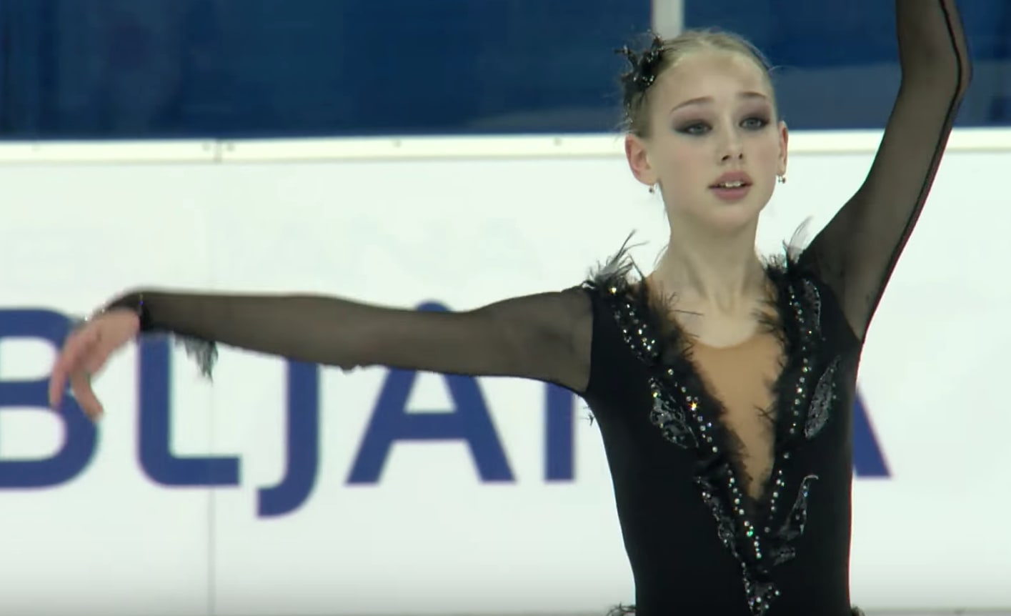 16 17 フィギュアスケート ロシア女子選手ジュニア 日本語 きのつらゆき Kino Tea