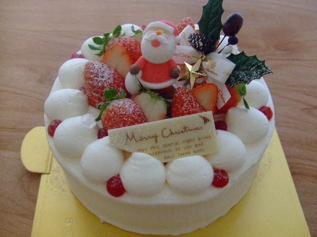 赤と緑のクリスマスケーキ Suguri