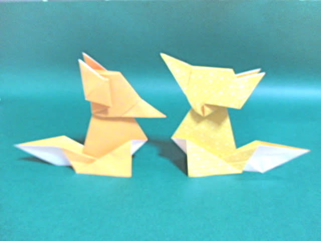 折り紙 狐 折り方動画 創作折り紙の折り方