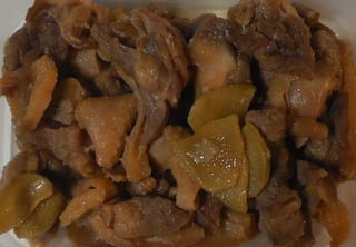 親鳥もも肉の煮物