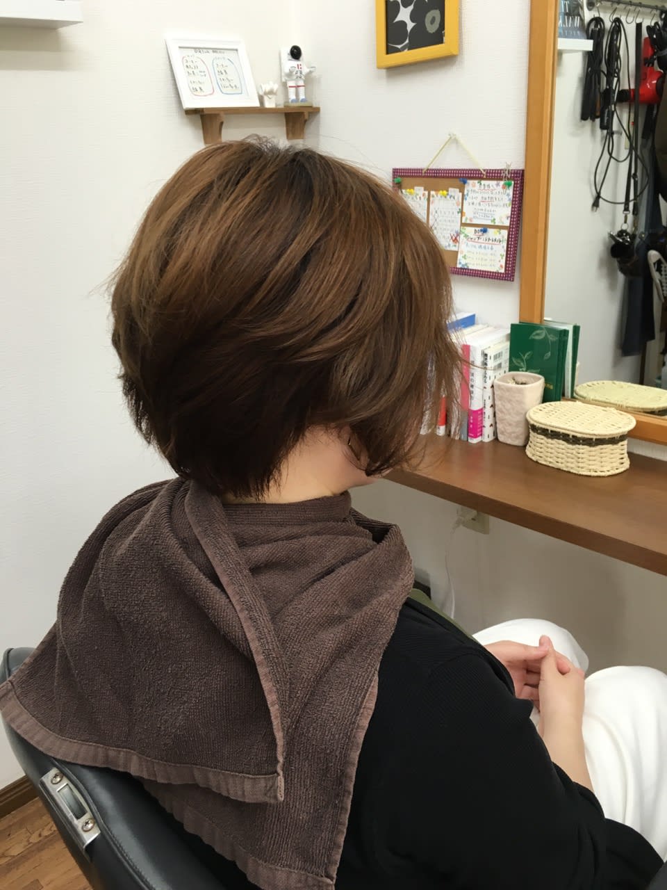 細毛の軟毛さんでも自然な縮毛矯正できますよ～ 鹿児島県日置市で縮毛矯正・ストレートパーマ・デジタルパーマをして、クセ毛やダメージ毛と