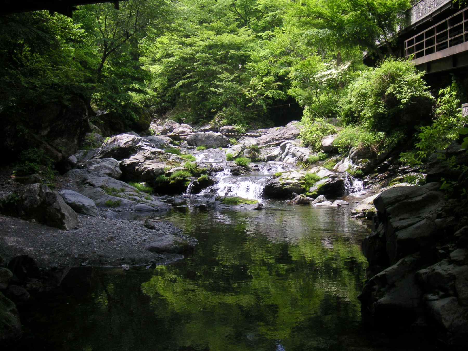 大血川渓流観光釣場 １ 富山に魅了された気象予報士の日記 富山は自然豊かで 人も温かい とてもいい所