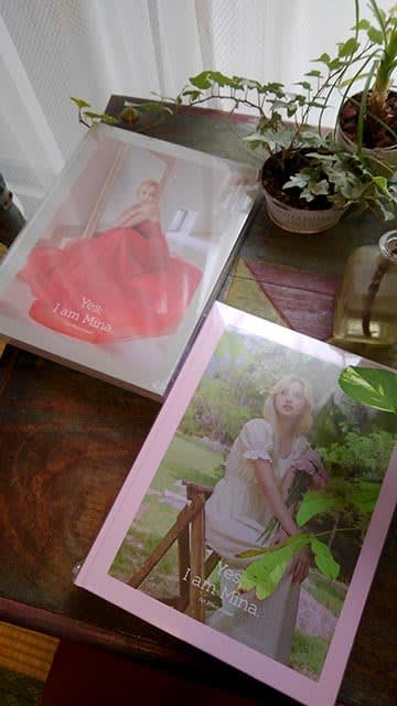 Yes, I am Mina: 1ST PHOTOBOOK (Gray Ver & Pink Ver)。 - もちゃも ...