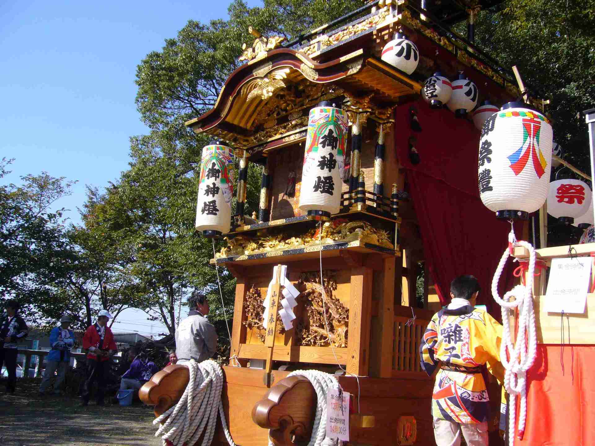 お祭りも無事終了（小垣江町神明神社）の画像
