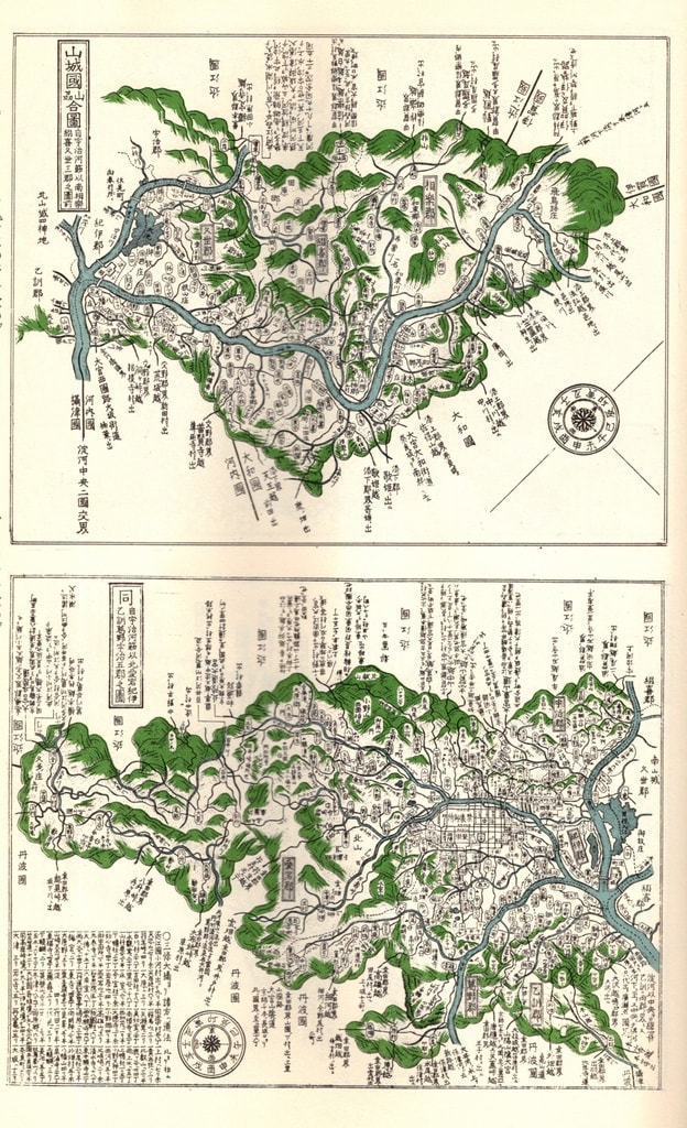 【豊富な在庫】明治25年　長野町全図　北野宇之助　彩色木版印刷物　古地図 古地図