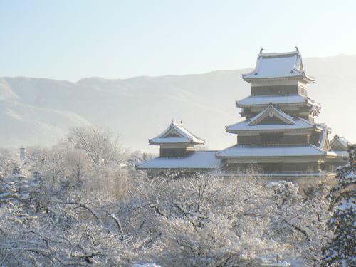 松本城　2008/2/4