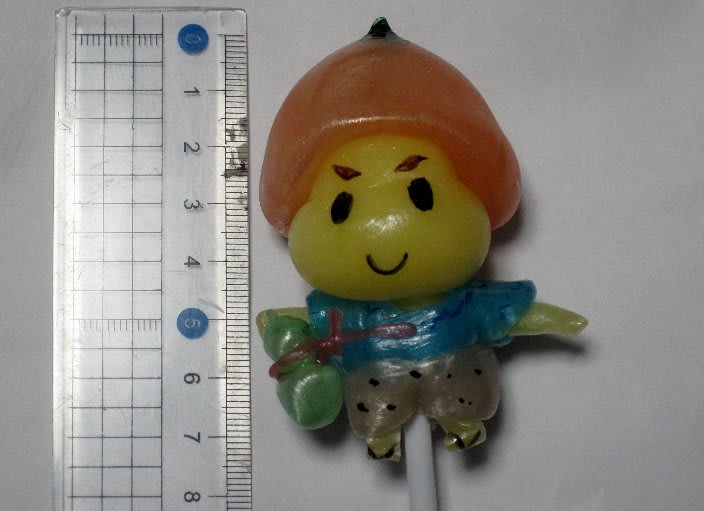 ご当地キャラクター本日のモデルは せんざぶろうくん 飴細工 寿庵 じゅあん