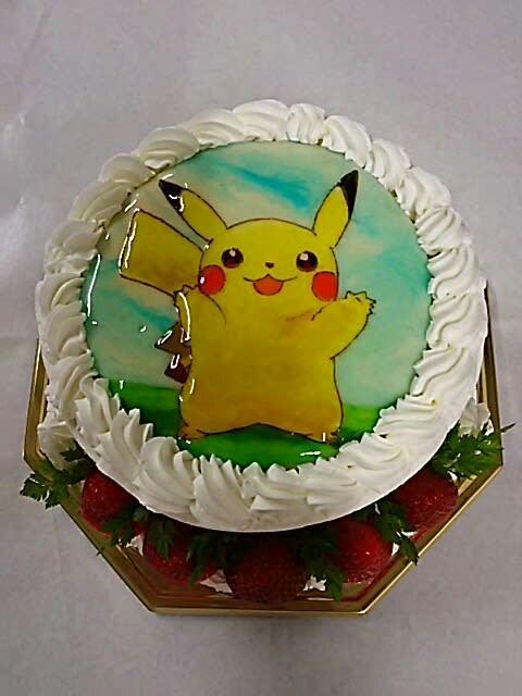 キャラクターケーキ ピカチュウ Gooブログはじめました