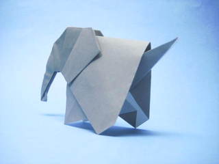 ゾウの折り紙 創作折り紙の折り方