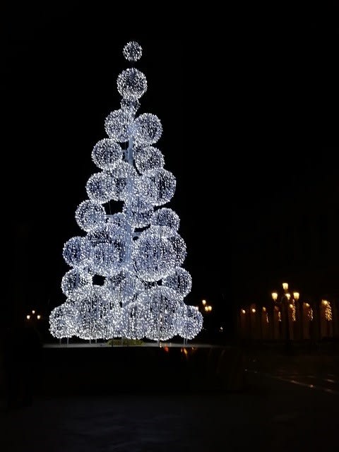 18年ベネチアのクリスマスイルミネーション ラ ヴィータ イタリア
