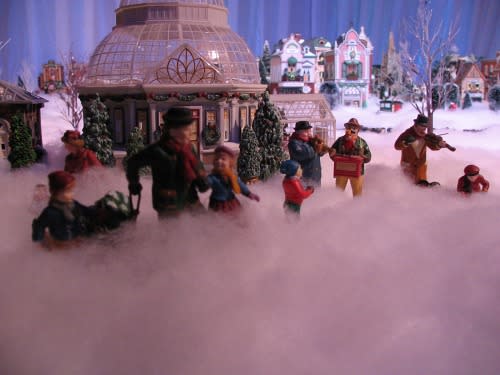 鉄道模型も走るランの館クリスマスジオラマ Mitakeつれづれなる抄 鉄道模型も走るランの館クリスマスジオラマ Mitakeつれづれなる抄